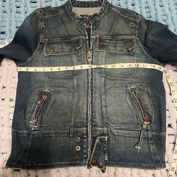Ralph Lauren Moto denim jacket - Picture 6 of 7